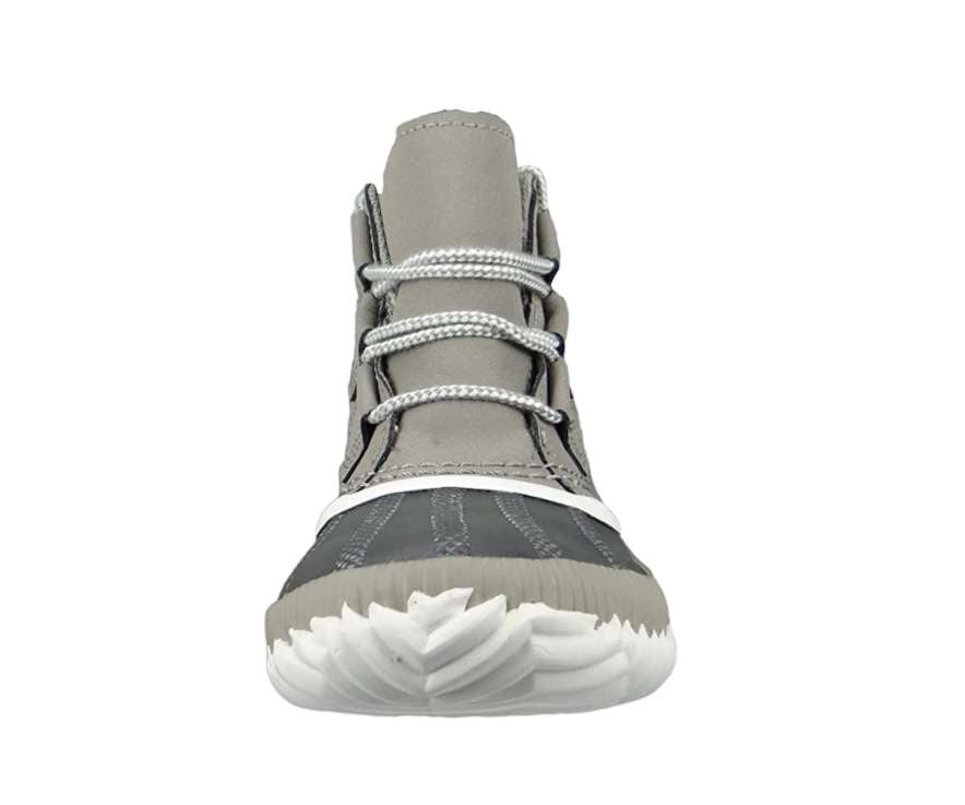 Sorel Women's Out n About Plus Boots (Chrome Grey Leather Metallic Shell Combination)
