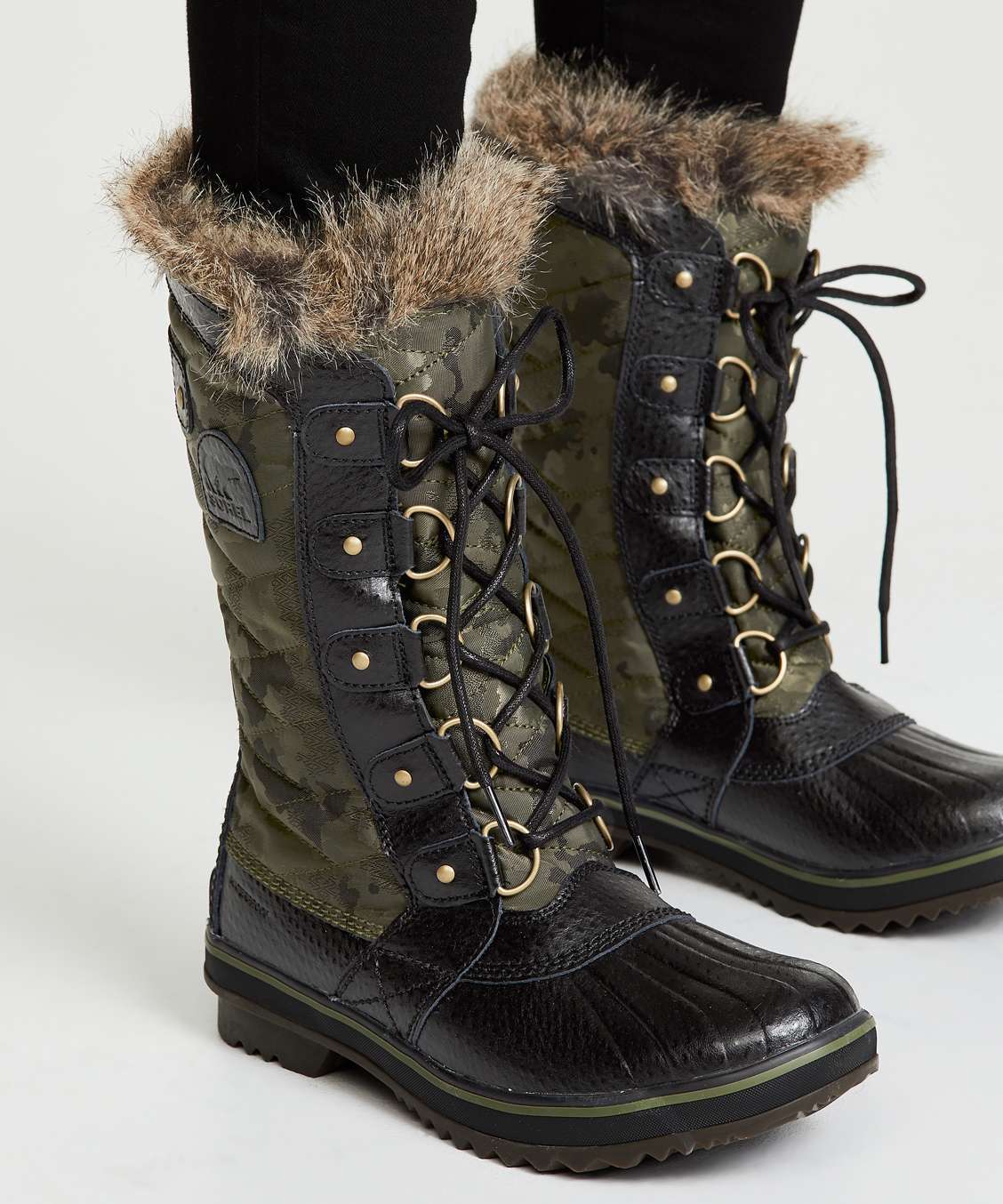 Sorel Women's Tofino II Boots (Camo/Hiker Green) Previous Season