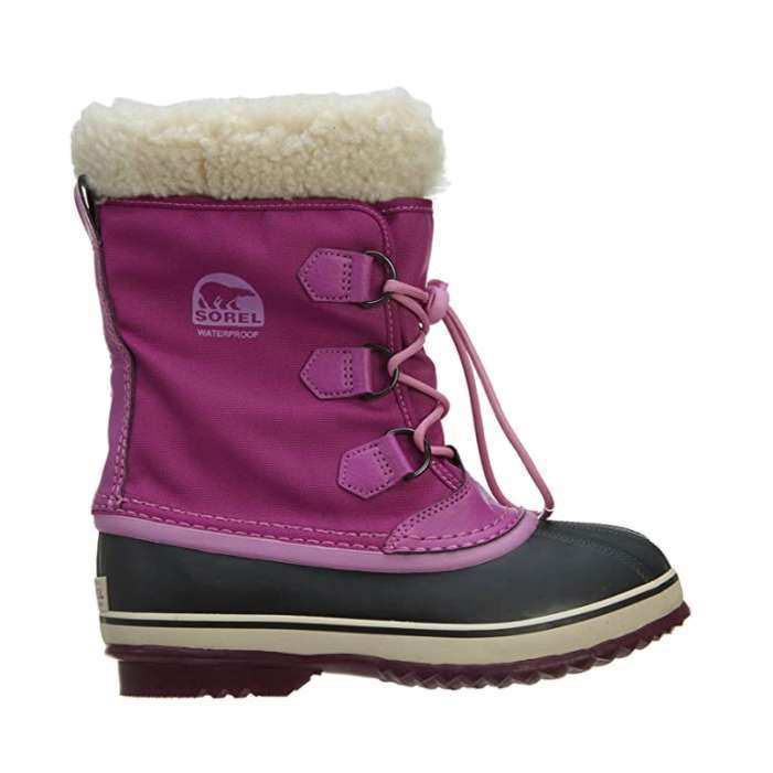 Sorel Big Kid's Yoot Pac Nylon V B Cold Weather Boot ( Very Berry)