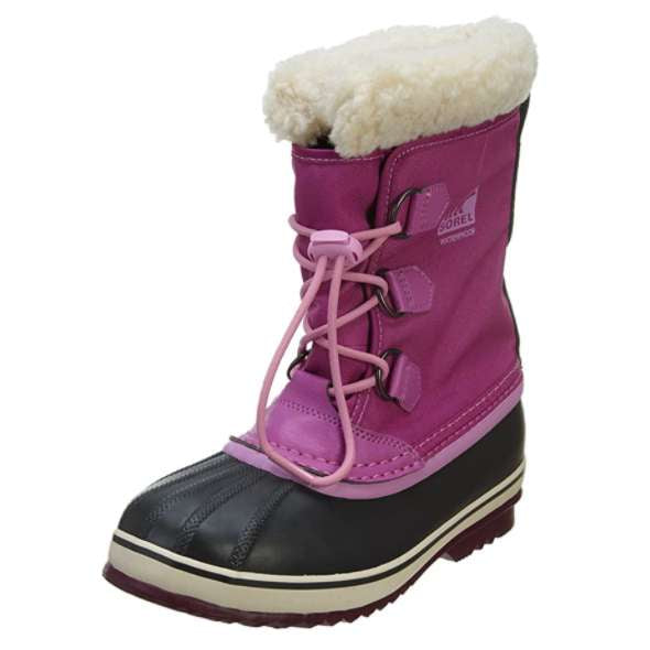 Sorel Big Kid's Yoot Pac Nylon V B Cold Weather Boot ( Black)