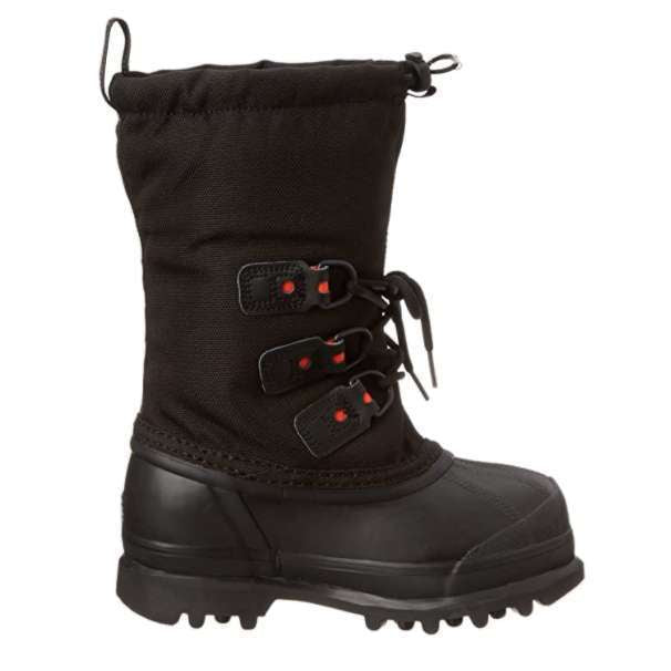 Sorel Youth Glacier XT Extreme Weather Boot (Black/Red Quartz)