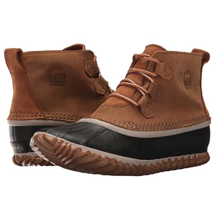 Sorel Youth Out N About Lace Boot (Elk/Black)