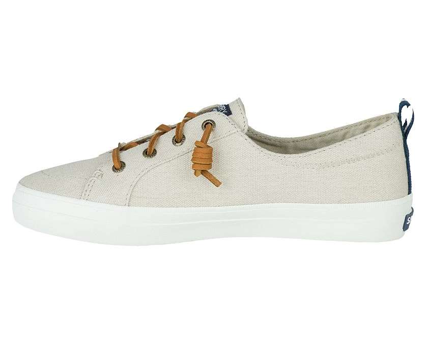 Sperry Women's Crest Vibe Linen #STS98644 Oat