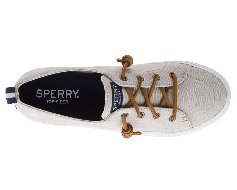 Sperry Women's Crest Vibe Linen #STS98644 Oat