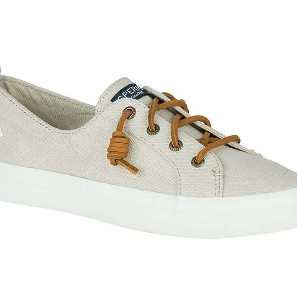 Sperry Women's Crest Vibe Linen #STS98644 Oat