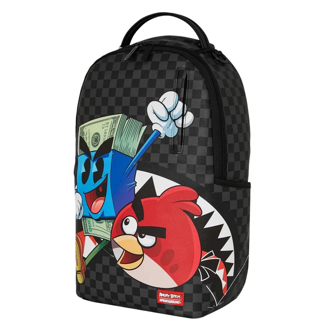 SPRAYGROUND ANGRY BIRDS X MONEY BOYS DLXV BACKPACK