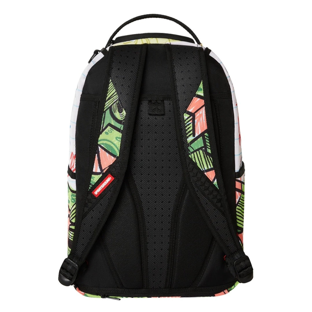 SPRAYGROUND Doodle Dreams Scribble Money DLXV BACKPACK
