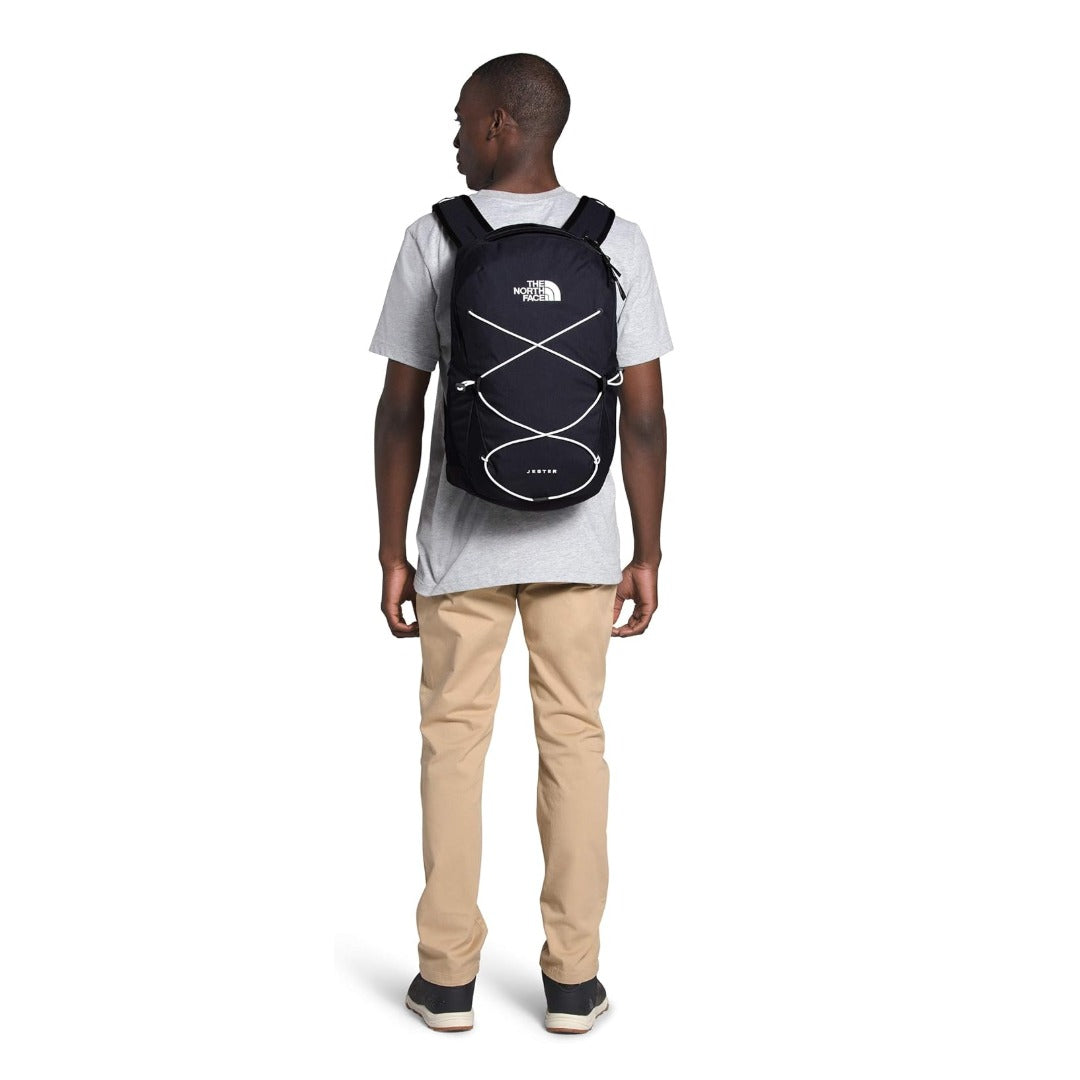 The North Face Jester Backpack - Aviator Navy Light Heather/TNF White