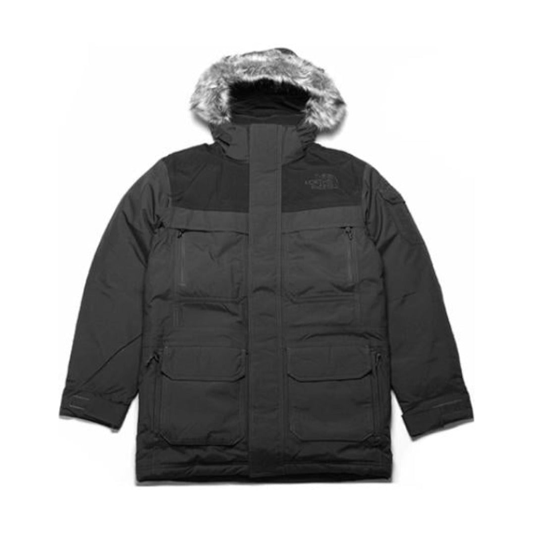 THE NORTH FACE Men's McMurdo Parka III - Asphalt Grey/TNF Black/TNF Black