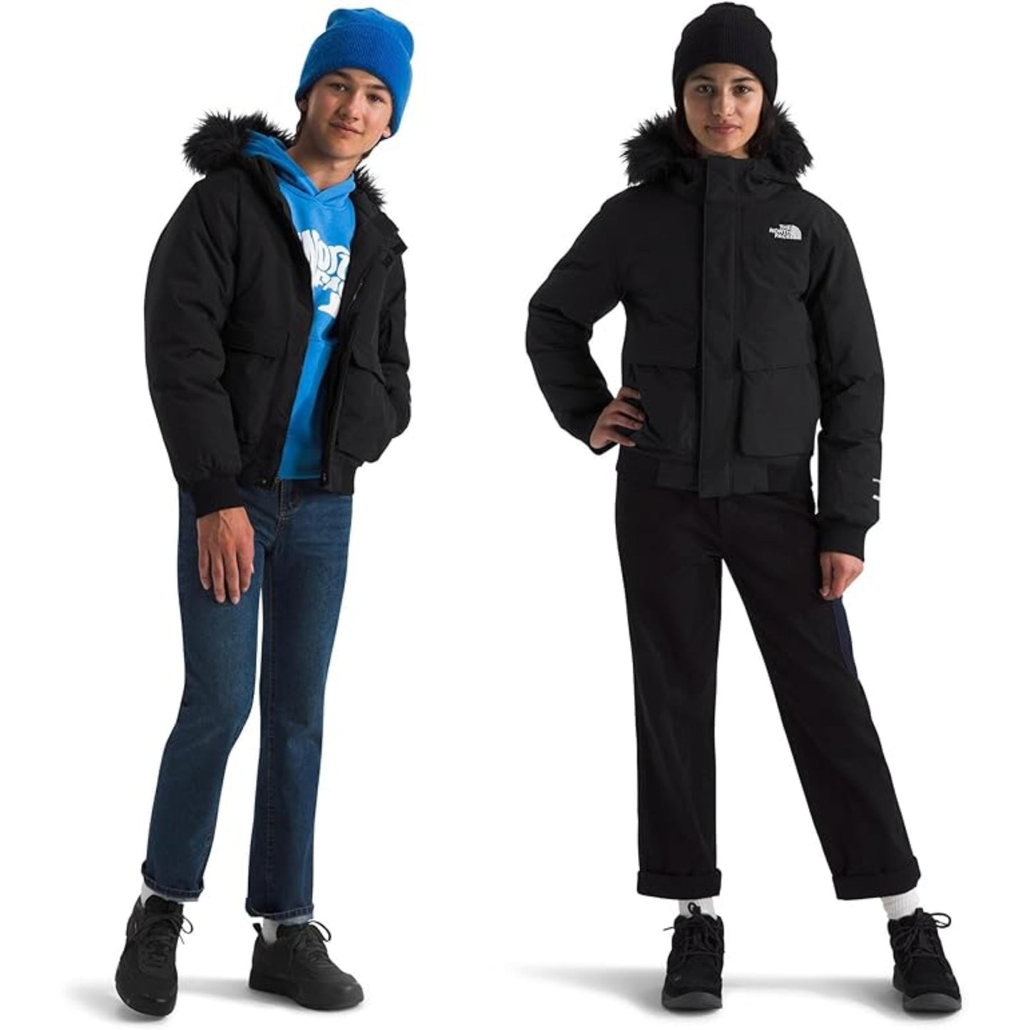 The North Face Teen McMurdo Hooded Jacket - Black