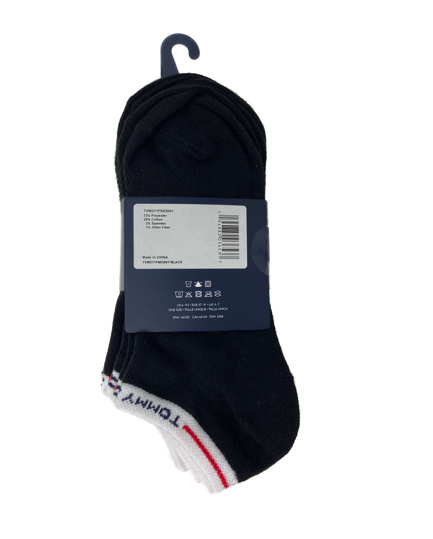 Tommy Hilfiger Women's One Size No Show Socks (6-packs)