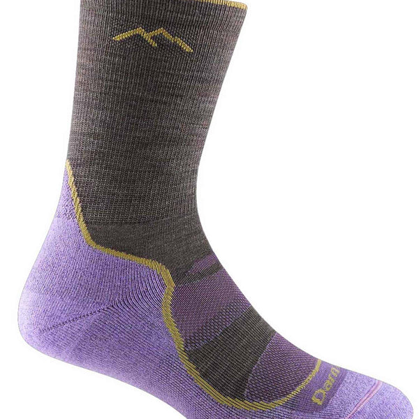 Darn Tough Women's Light Hiker Micro Crew Lightweight Hiking Sock - Taupe