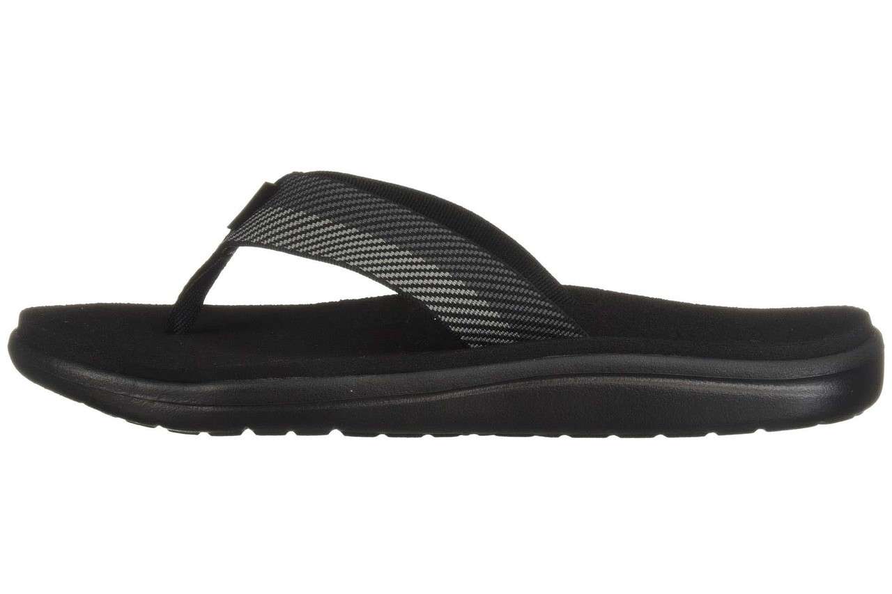 Teva Men's Voya Flip Flops #1019050 Vori Black Gray