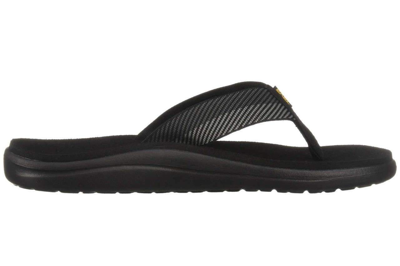 Teva Men's Voya Flip Flops #1019050 Vori Black Gray