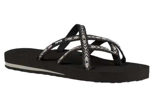 Teva Women's Olowahu Flip Flop #6840 Himalaya Black