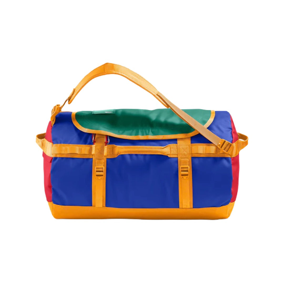The North Face Base Camp Duffel - S(50L) TNF Blue / TNF Red / Summit Gold