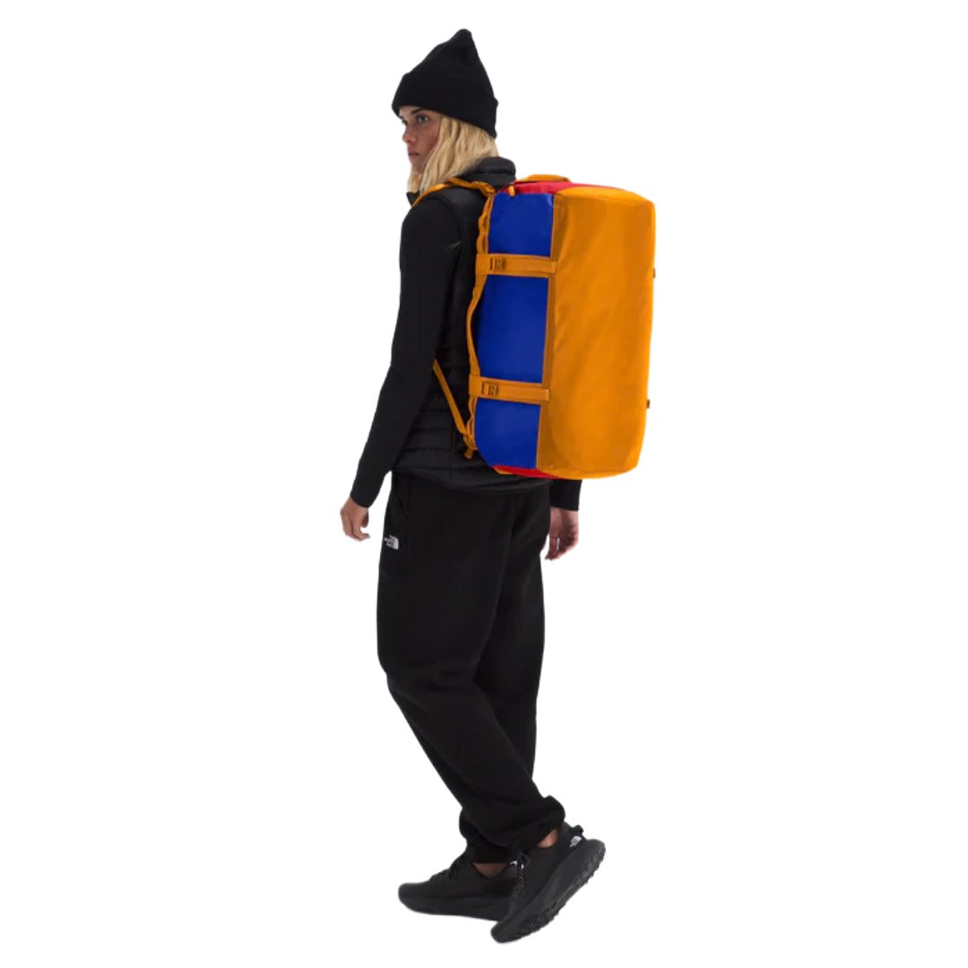 The North Face Base Camp Duffel - S(50L) TNF Blue / TNF Red / Summit Gold