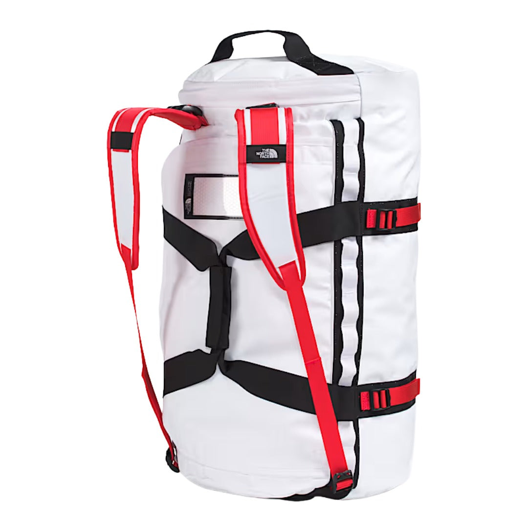 The North Face Base Cam Duffel - M(71L) TNF White/TNF Black/Elevation Red