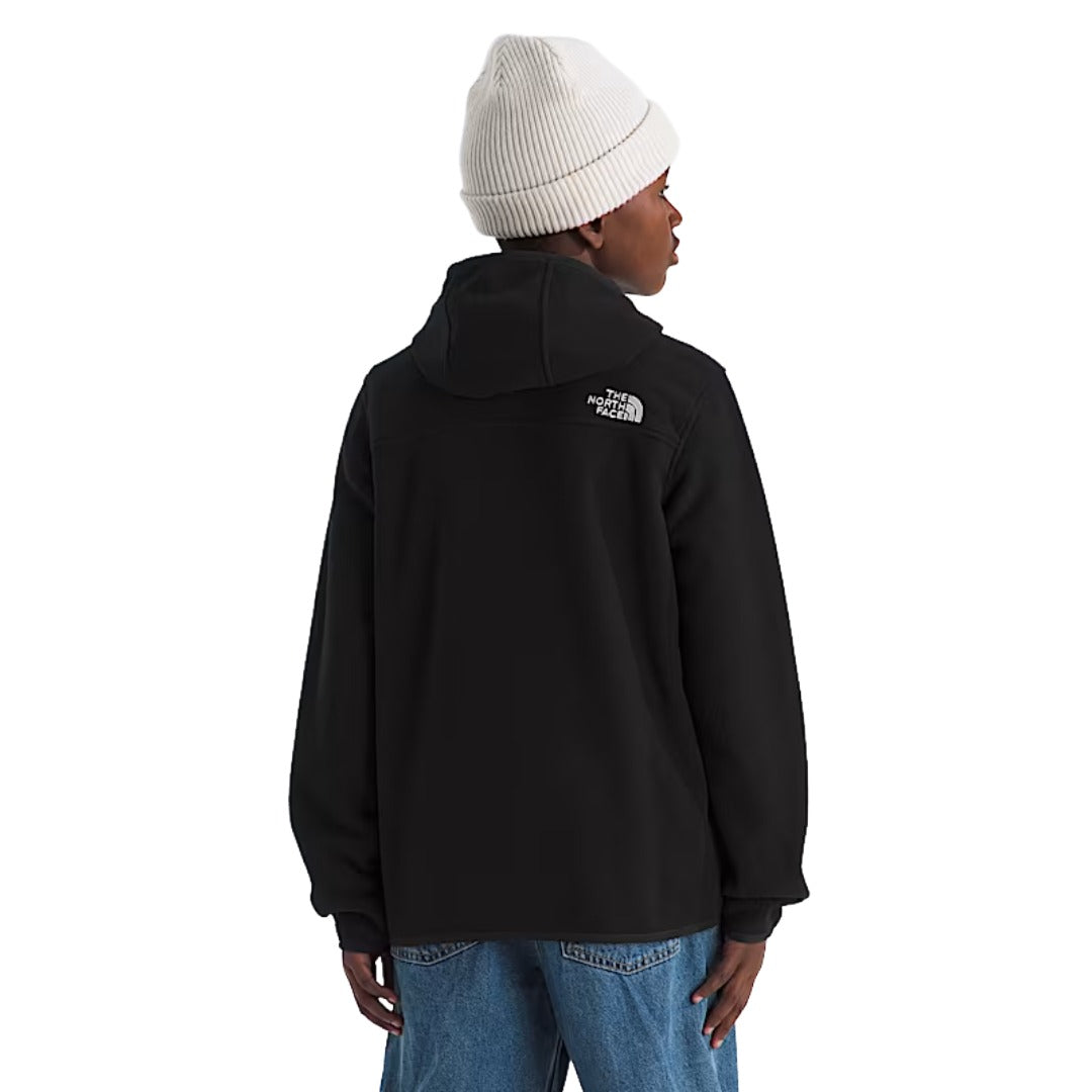 The North Face Boys’ & Girls’ Glacier Full-Zip Hoodie - TNF Black