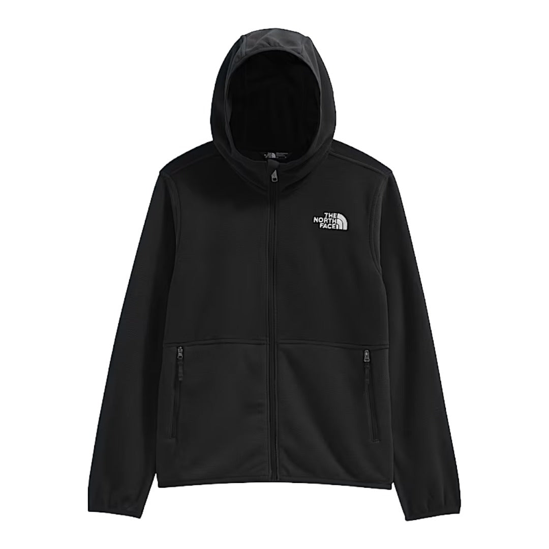The North Face Boys’ & Girls’ Glacier Full-Zip Hoodie - TNF Black