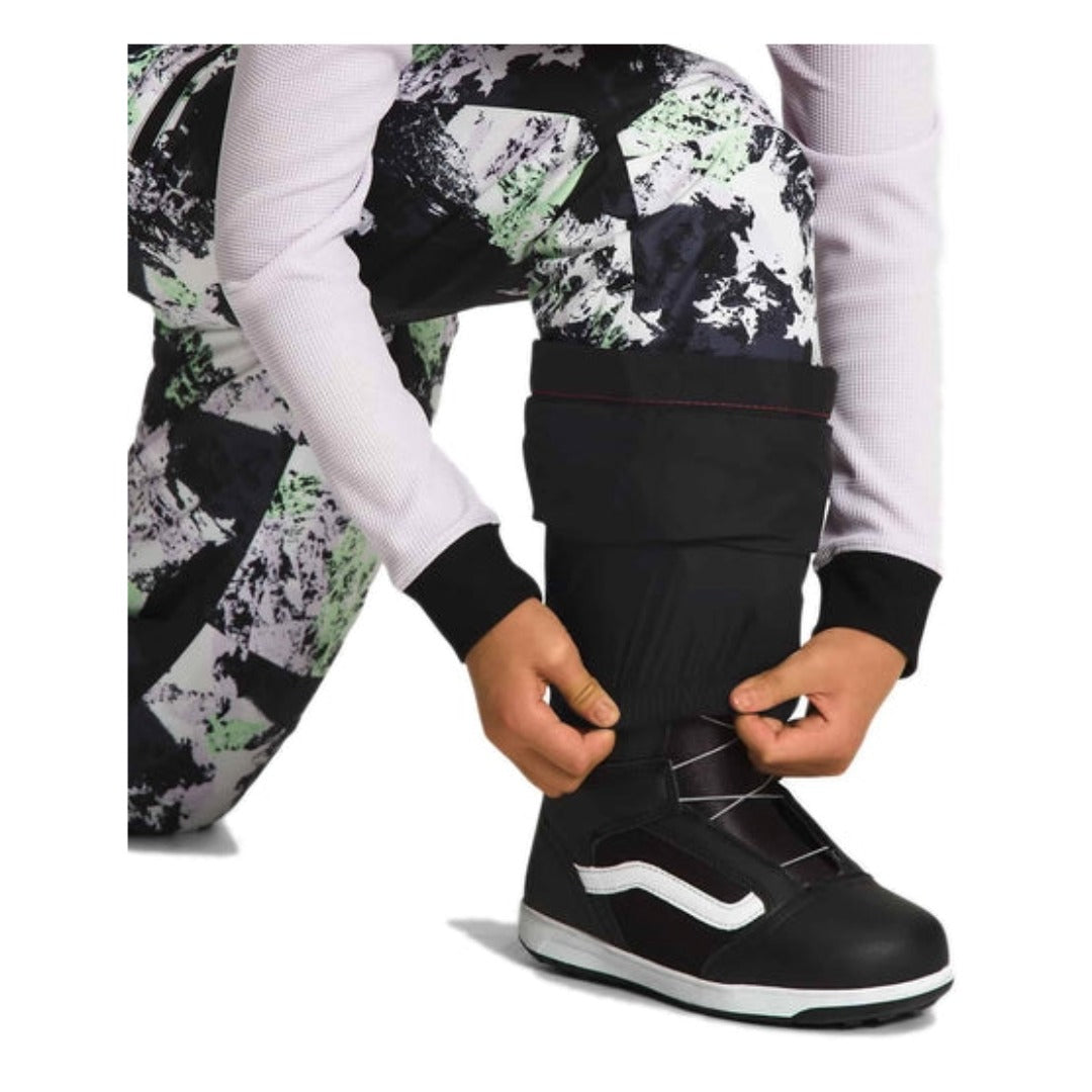 The North Face Girls’ Freedom Insulated Pants - Lavender Fog Mountaintop Print