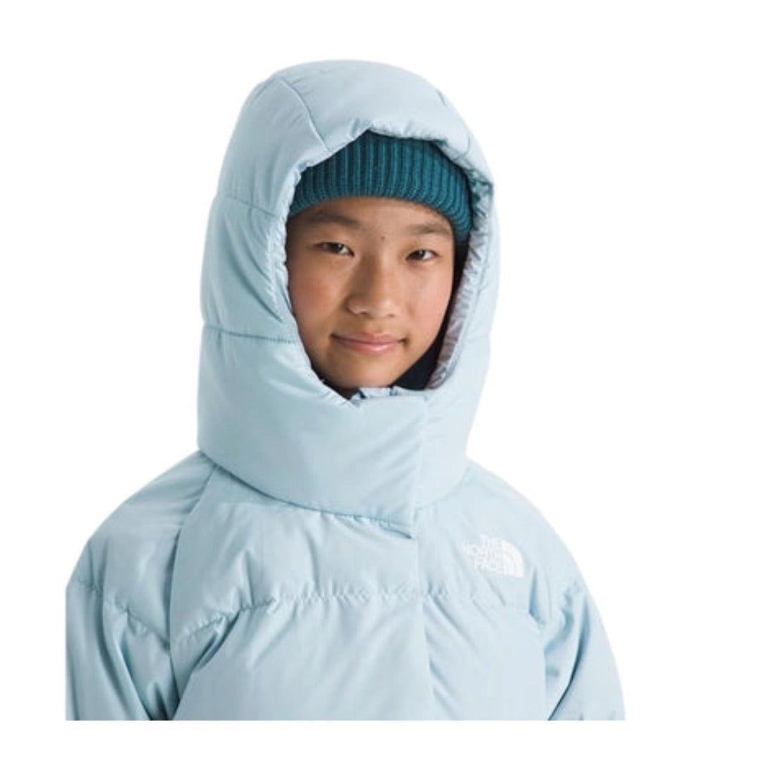 The North Face Girls’ North Down Hooded Jacket - Polar Haze