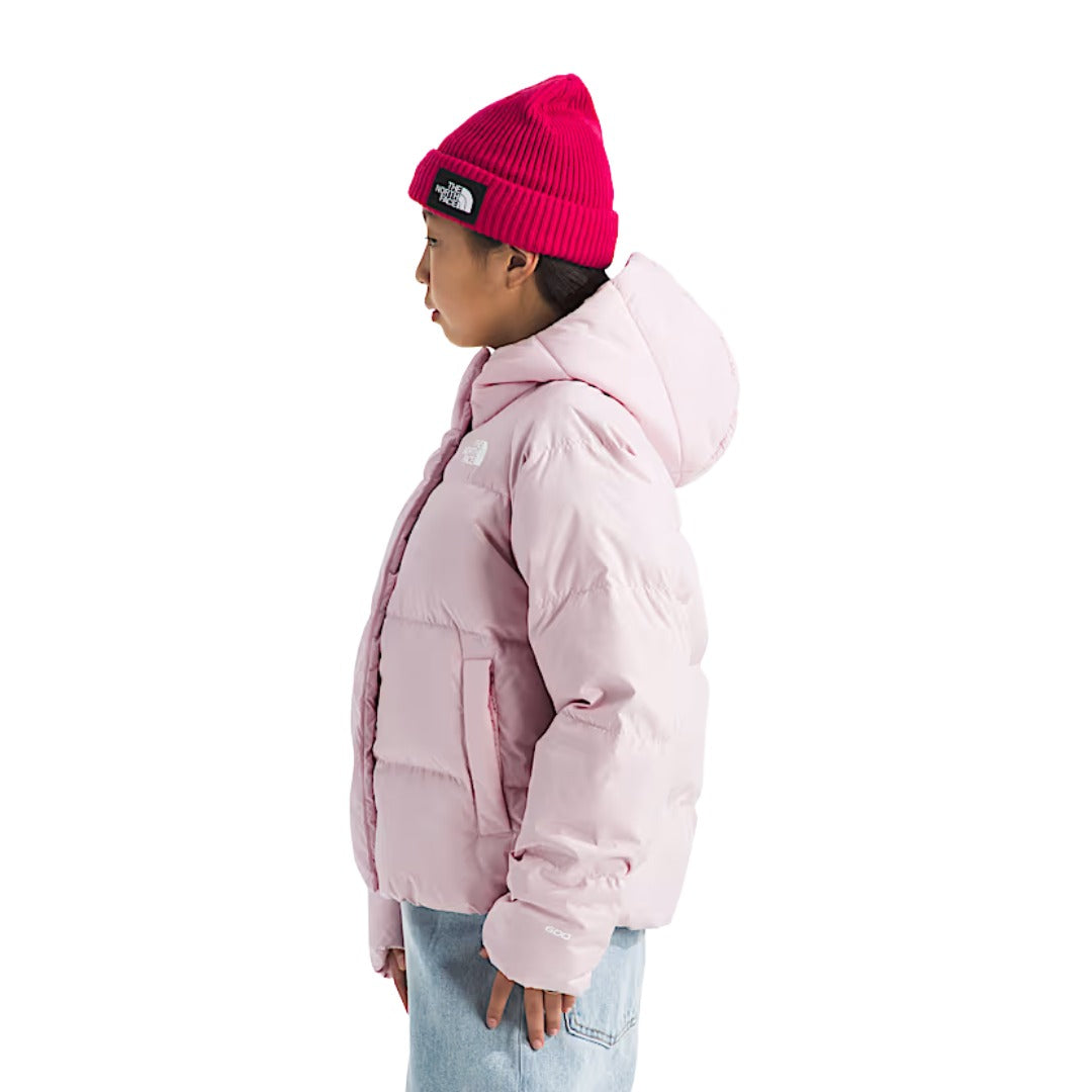 The North Face Girls’ North Down Hooded Jacket - Pale Blossom