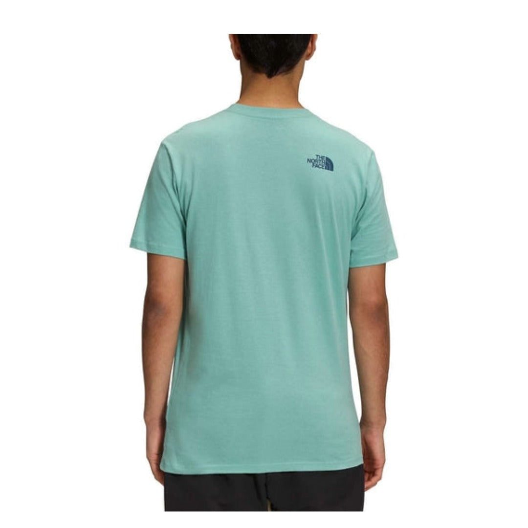 The North Face Men's GEO NSE T-Shirt - Wasabi/Shady Blue
