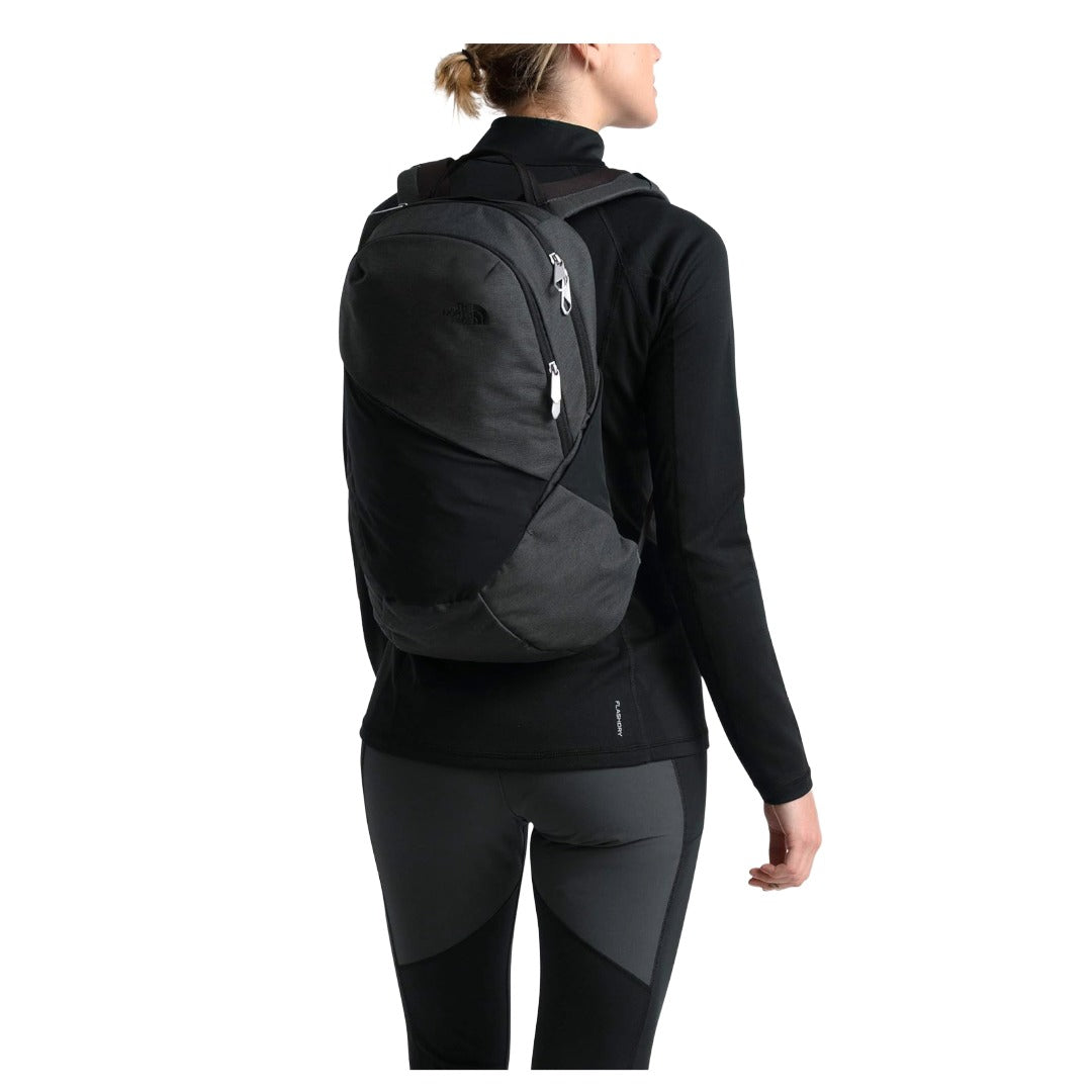 The North Face Women's Isabella Backpack - Asphalt Grey Light Heather/TNF Black