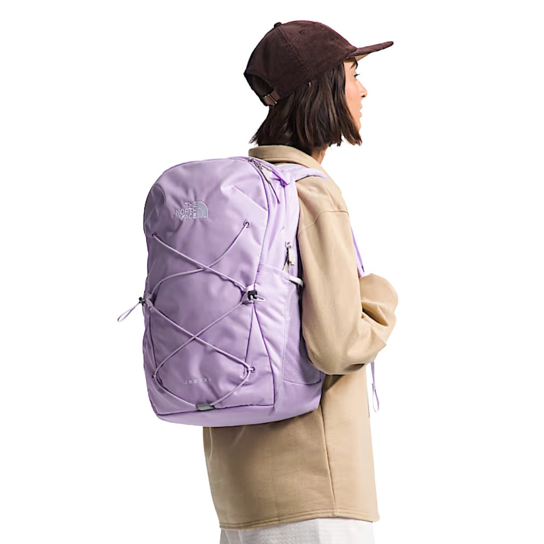 The North Face Women's Jester Backpack - Lite Lilac/Icy Lilac/TNF White