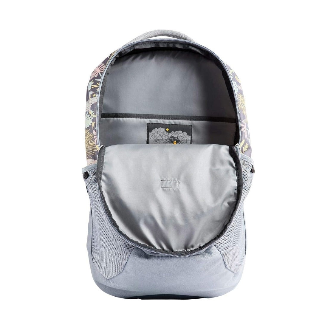 The North Face Women's Vault Backpack - MID Grey Woodland Floral Print