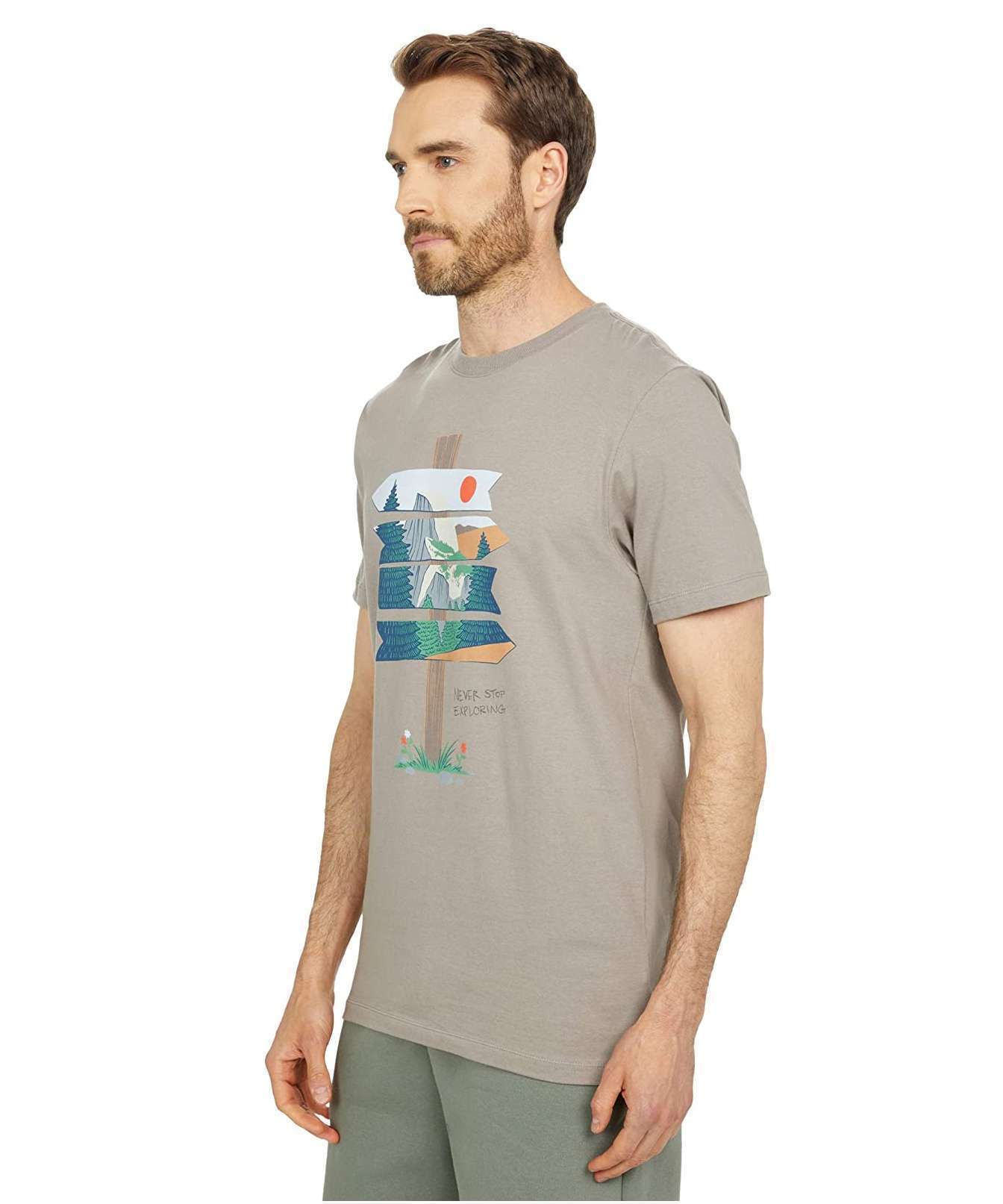 The North Face Choose Your Path Short Sleeve Tee #NF0A532SVQ8 (Mineral Grey)