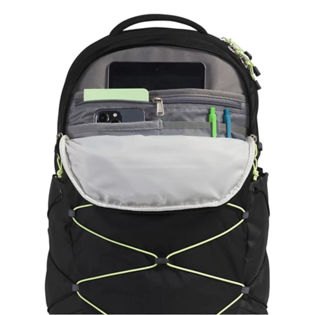 The North Face Women's Borealis Backpack - TNF Black/Astro Lime