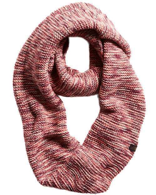 The North Face Women's Purrl Stitch Scarf FIG/FADED ROSE SPACEDYE