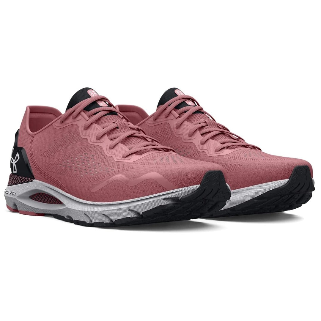 Under Armour Women's HOVR™ Sonic 6 Running Shoes - Pink Elixir/Black/Halo Gray