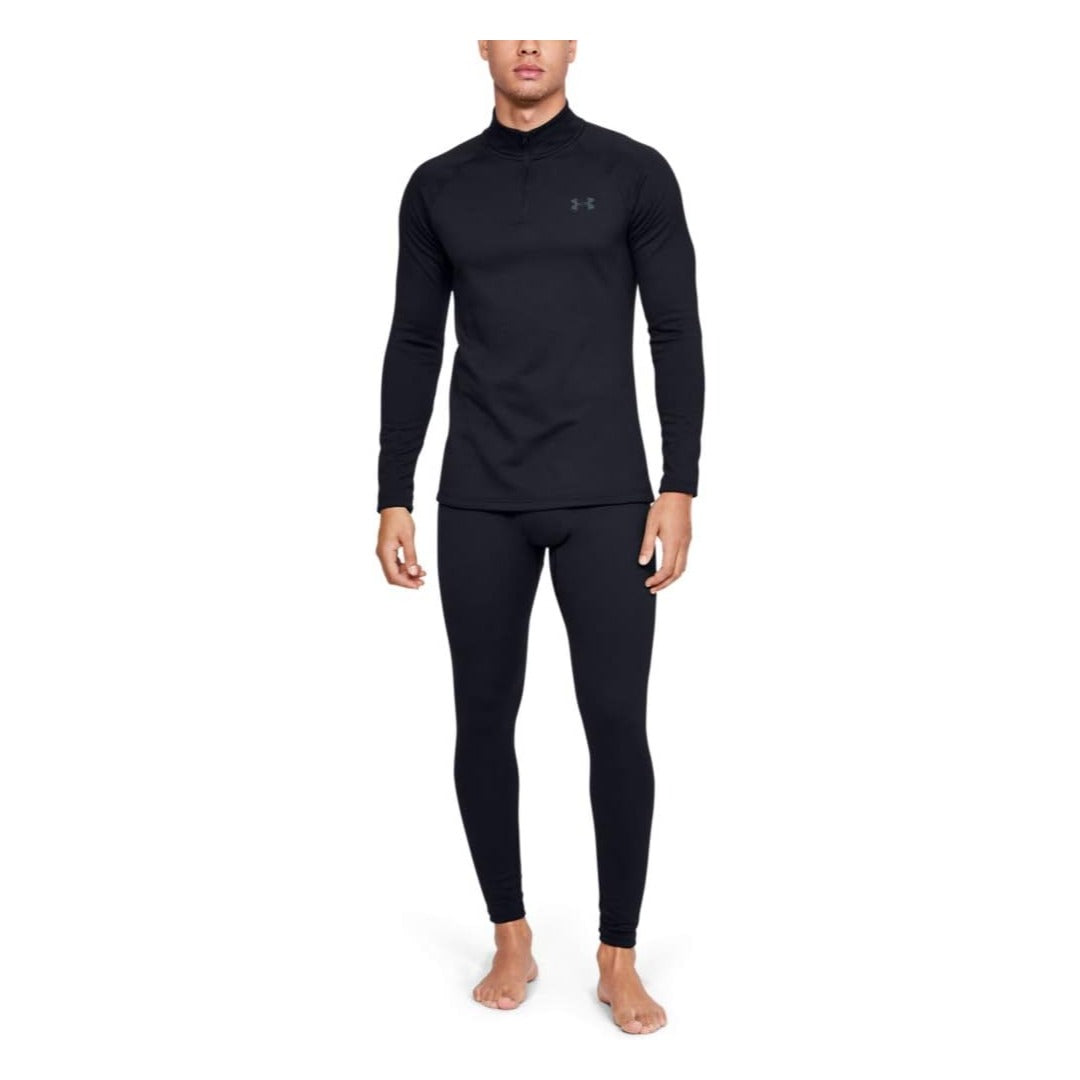 Under Armour Men's ColdGear® Base 4.0 ¼ Zip TOP - Black