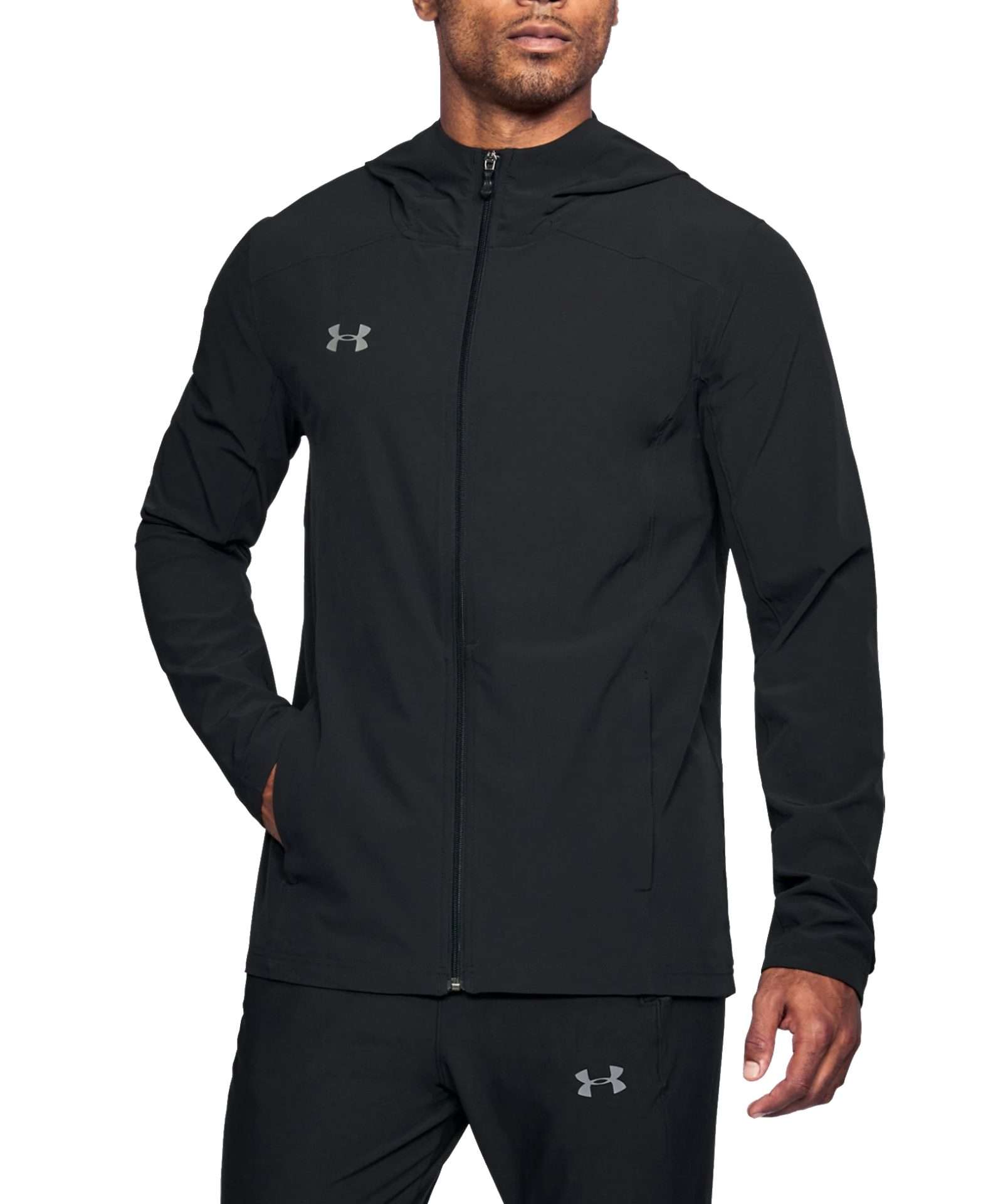 Under Armour Men's Challenger II Storm Shell Jacket (Black/Graphite)