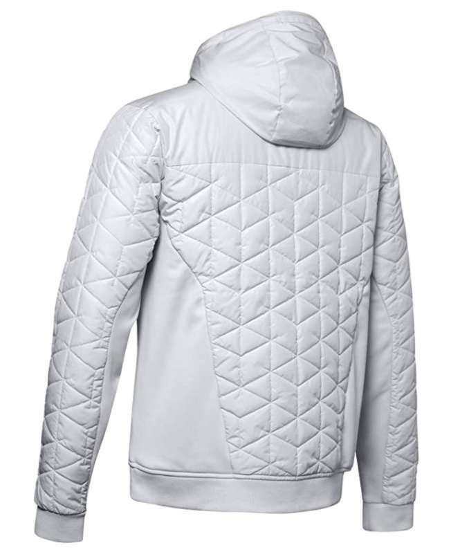 Under Armour Men's Coldgear Reactor Performance Hybrid Jacket (Halo Grey/Black)