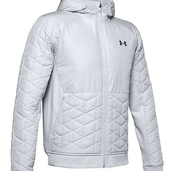 Under Armour Men's Coldgear Reactor Performance Hybrid Jacket (Halo Grey/Black)