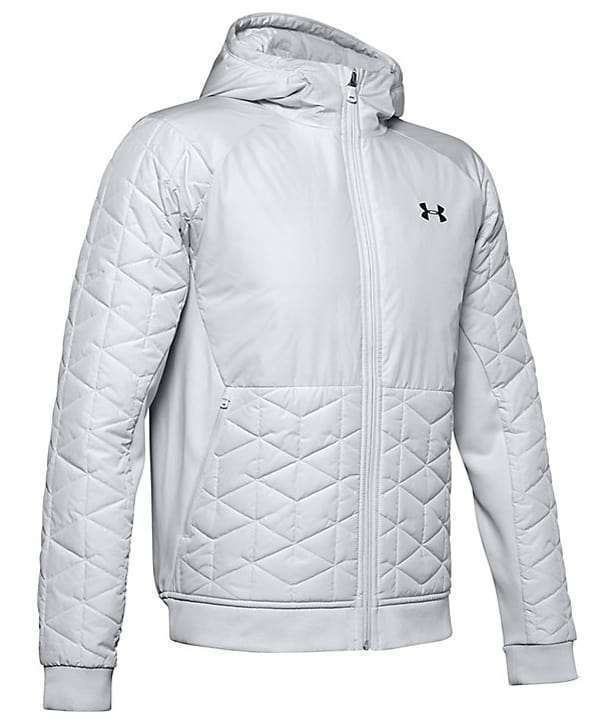 Under Armour Men's Coldgear Reactor Performance Hybrid Jacket (Halo Grey/Black)