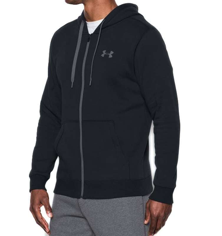 Under Armour Men's Rival Fitted Full-Zip Hoodie #1302290-001