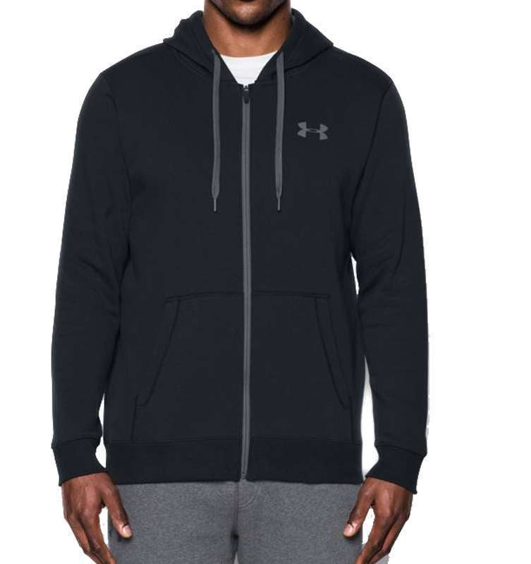 Under Armour Men's Rival Fitted Full-Zip Hoodie #1302290-001