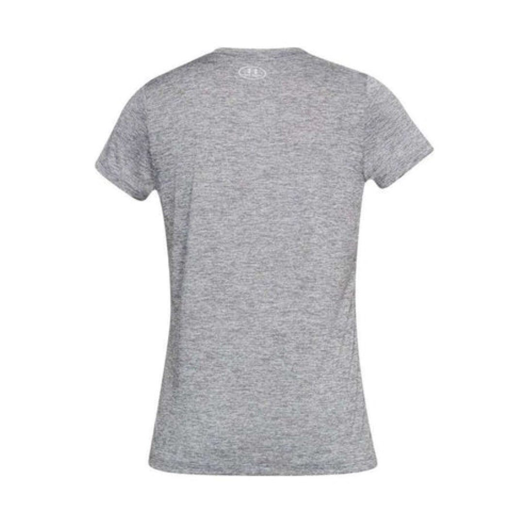 Under Armour Women's V-Neck Tee - Graphite/ Metallic Silver