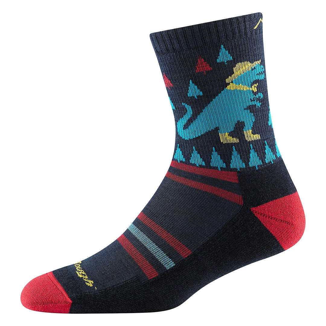 Darn Tough Kids Vermont Ty-ranger-saurus Micro Crew Lt Cush Socks