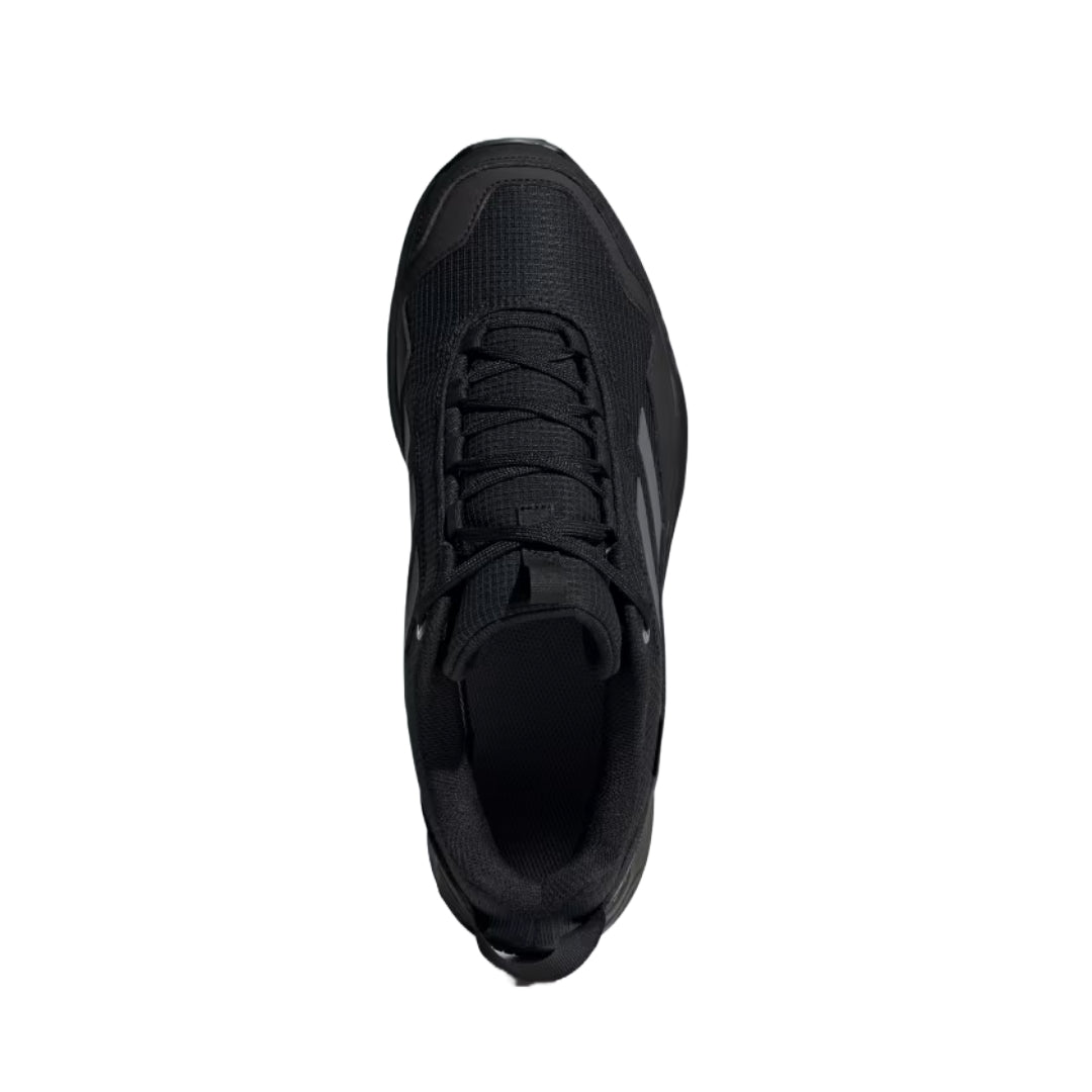 adidas Men's Terrex Eastrail Gore-Tex Hiking Shoes in grey and black.