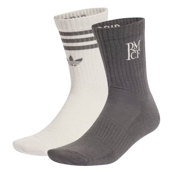A pair of adidas Real Crew Socks showcasing comfort and style, perfect for everyday wear.