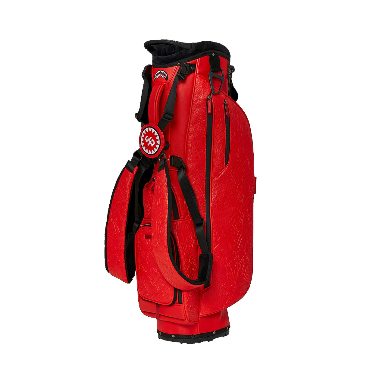 Sprayground KATANA SOUNDWAVE PRO GOLF BAG - Limited Edition with futuristic soundwave design.