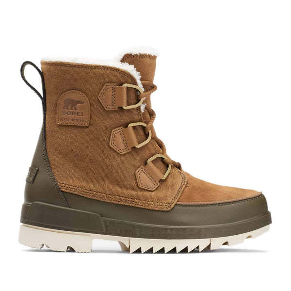 SOREL Women's Tivoli IV Boot- Velvet Tan, Olive Green