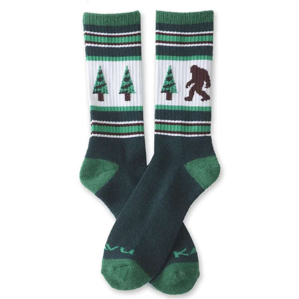 Kavu Unisex Moonwalk Socks - Sasquatch