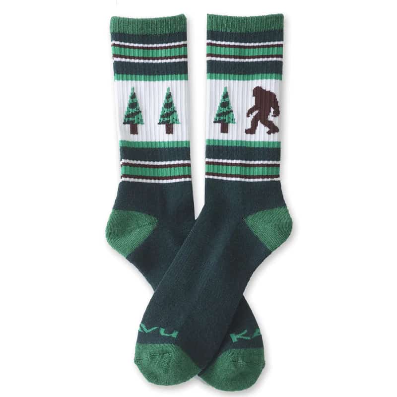 Kavu Unisex Moonwalk Socks - Sasquatch